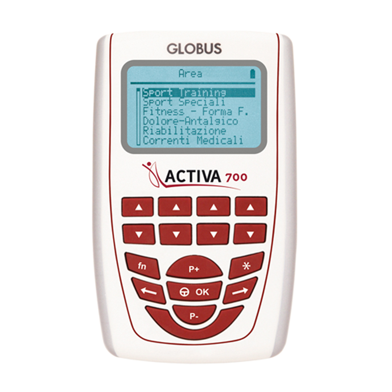 Electroestimulador para fitness y belleza Activa 700: con cuatro canales y 271 programas