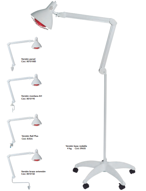 Lámpara de Infrarrojos Infra Plus (2 potencias disponibles) - Tienda Fisaude