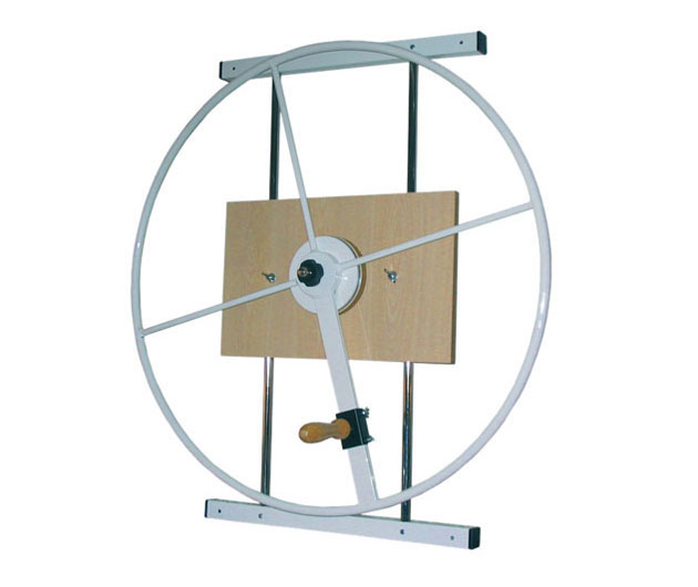 Rueda para ejercicio de hombro, metalica. regulable en altura ( fm016